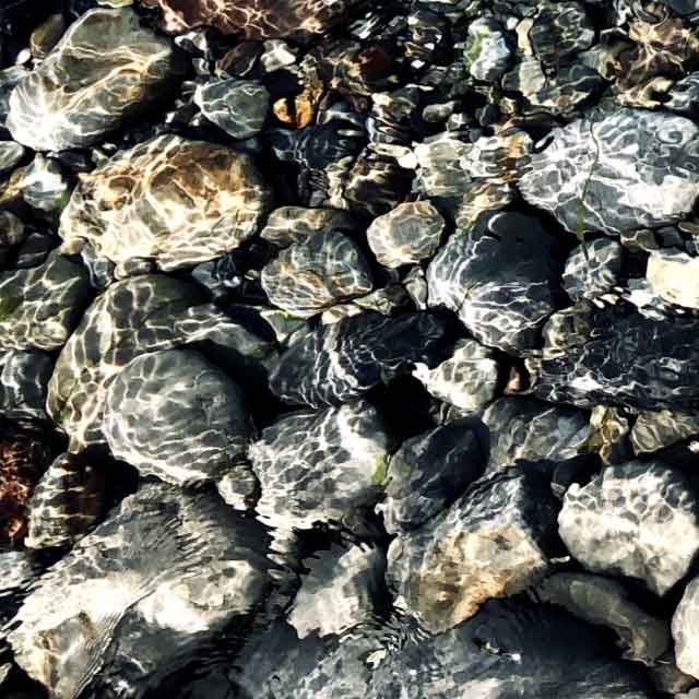 Water and rocks