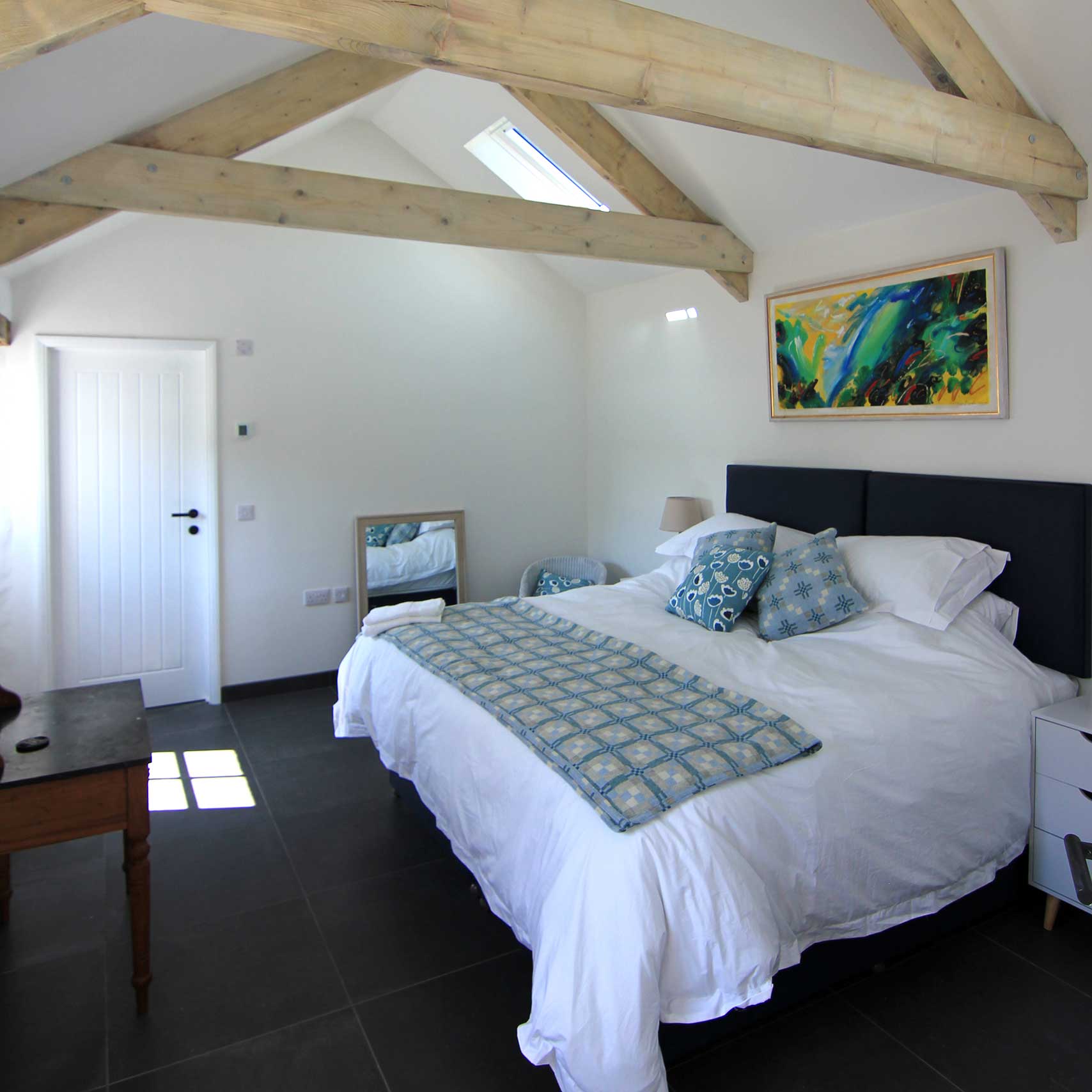 The Lambing Shed bedroom